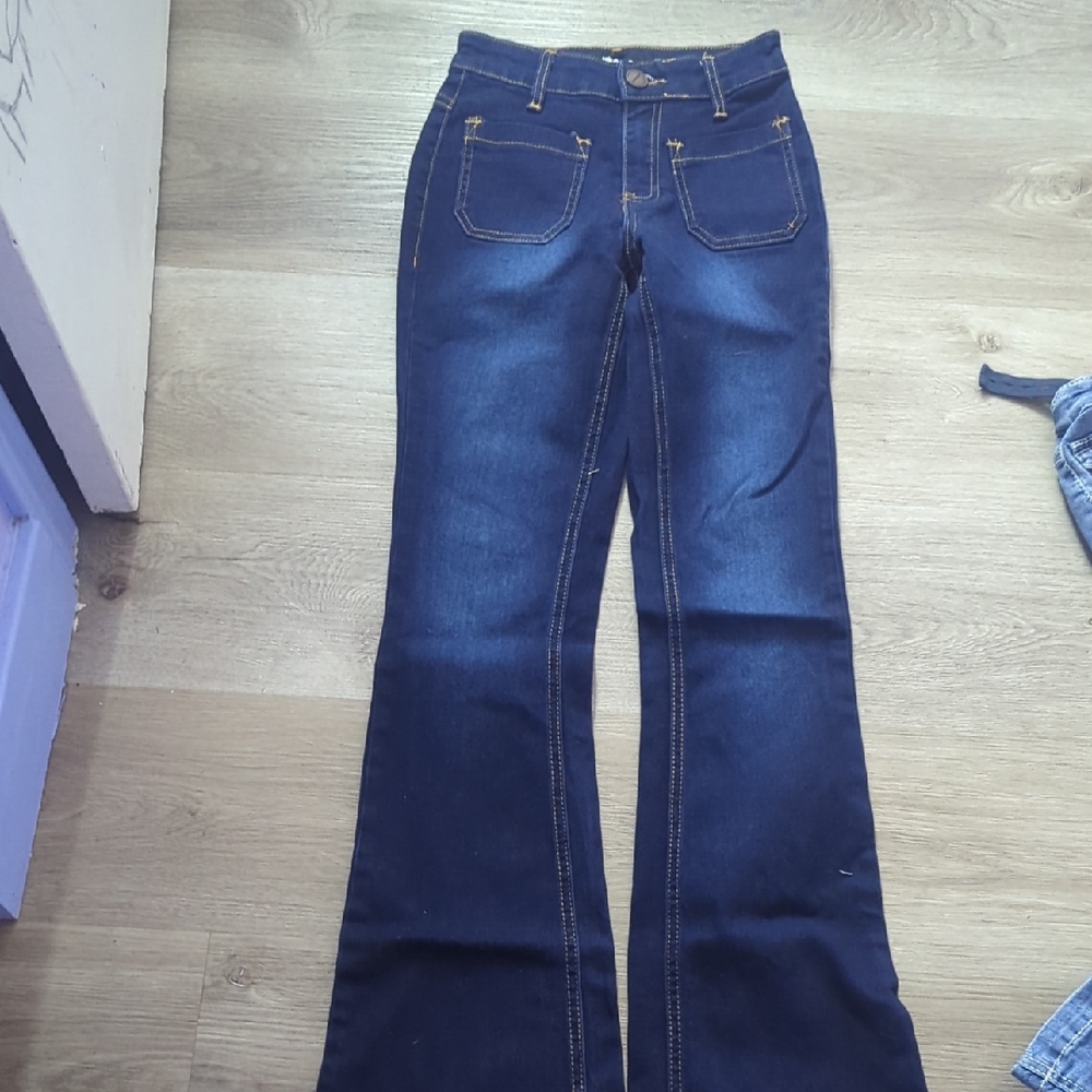 Women's Dark Blue Jeans